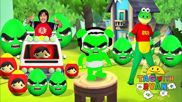 Tag with Ryan - New Special Character Coming Soon Mistery Surprise Egg - All Characters All Vehicles