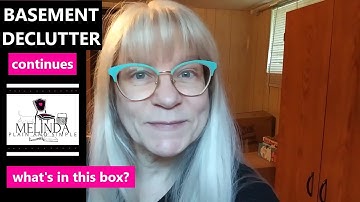 MY BASEMENT DECLUTTER CONTINUES: WHAT