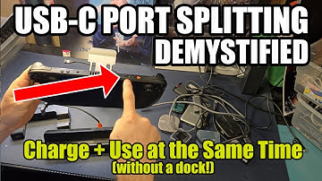 USB-C Port Splitting Demystified (feat. Steam Deck)