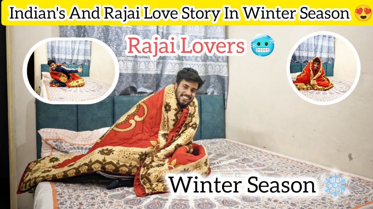 Indians & Rajai A Never-Ending Love Story ❤️ l Indians In Winter Season l Vivek Chauhan Vlogs 