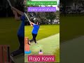 London tape ball cricket six by Raja Kami