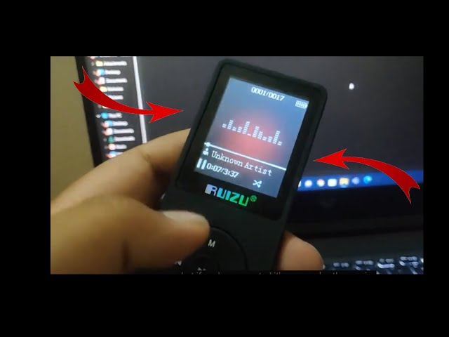 How to add songs to Mp3 player! Ruizu X02 class=