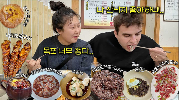 American Husband Discovers the Taste of Live Octopus 🇺🇸 Local Food Tour in Mokpo! [Naeilro 1]