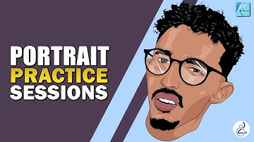 Vector Art Portrait Sessions in Affinity Designer