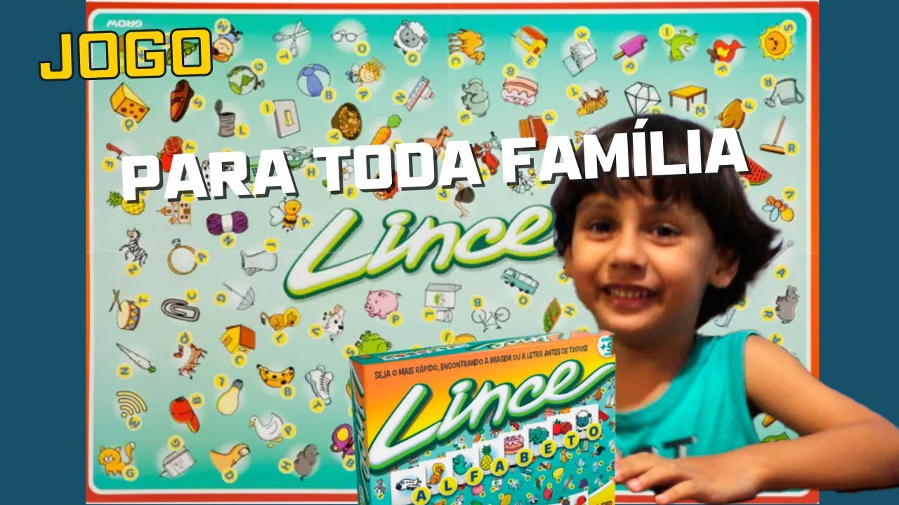 Jogo Lince Alfabeto - Loja Grow