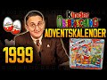 Ich öffne einen Ü-Ei Adventskalender von 1999 / Kinder Überraschung