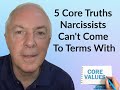 5 Core Truths Narcissists Cannot Come To Terms With