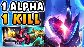 Master Yi but I build Full Lethality and my Alpha Strike one shots you (UNREAL DAMAGE)