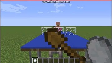 Minecraft - Table Tennis (A.K.A. Ping Pong) in one command!