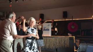 Lindy Mantova Cherry Pink And Apple Blossom White Sonoma Moose Dance Party Steve Balich Band