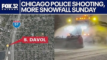 Chicago police officer, 2 other people shot on the South Side | FOX 32 News at 7