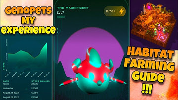 My First GenoPets Video and Habitat Harvesting Guide!!!