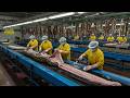 Inside the Luxury Python Leather Jacket Factory Process