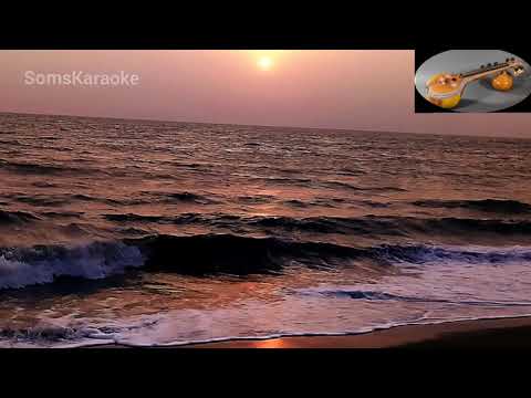 Shravanam Vannu NinneThedi Karaoke Malayalam K J Yesudas  Karaoke with Lyrics 