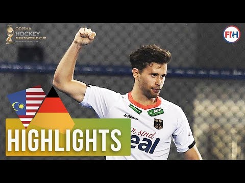 Malaysia v Germany | Odisha Men's Hockey World Cup Bhubaneswar 2018 | HIGHLIGHTS