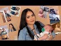 MY LABOR &amp; DELIVERY VLOG. 2 SURGERIES, 24 HRS IN PAIN, 1 HR PUSHING | TANIAXO