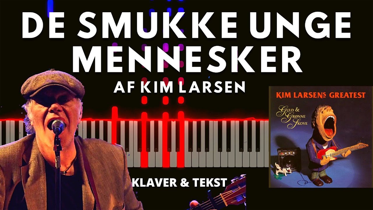 De Unge Smukke Mennesker Tekst