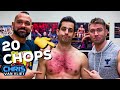 I got destroyed by 20 chops at Shawn Spears and Tyler Breeze's wrestling school