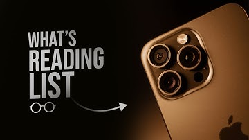 What Is Reading List on Safari iPhone (tutorial)