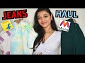 | Flipkart High Waisted Jeans Haul | Baggy\Paperbag Jeans Haul | Myntra Online Joggers Haul |