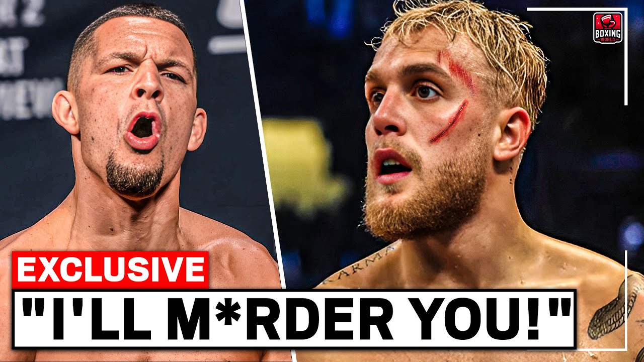 Nate Diaz Just ATTACKED Jake Paul And CHALLENGED Him For A REMATCH