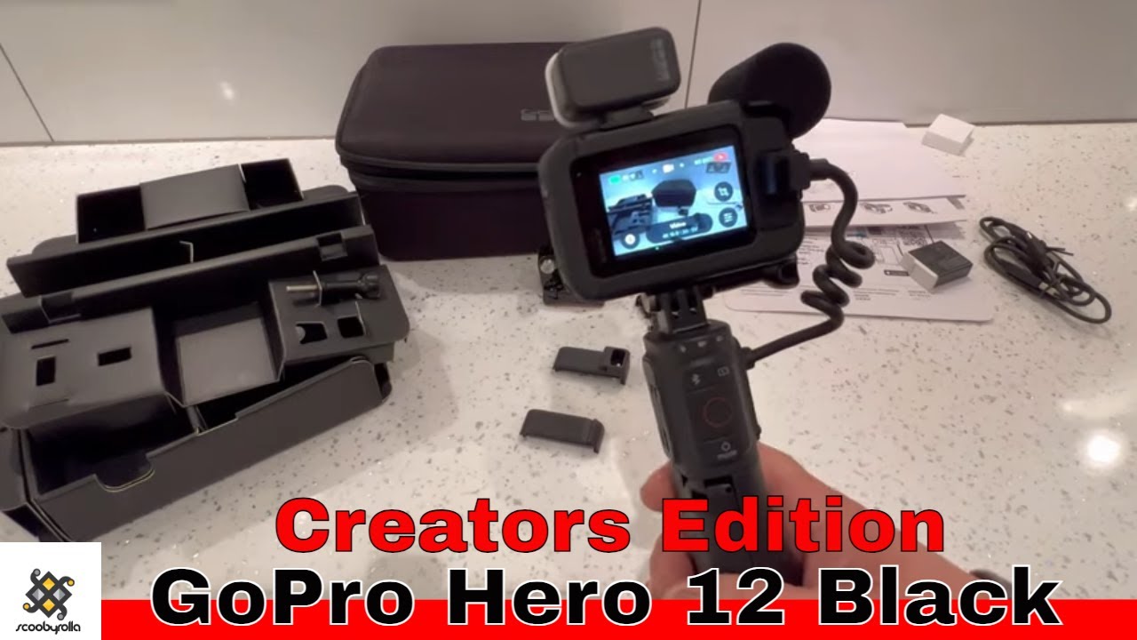 GoPro HERO12 Black 5.3K Action Camera Creator Edition