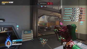 Sombra & D.VA Team Kill Combo!