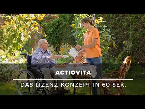 Gründen mit Seniorenbetreuung & Pflege – Lizenz-System actioVITA in 60 Sek.