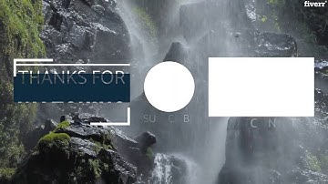 Design custom youtube end screen video outro end card - Best Intros & Outros service