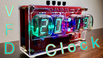 Homemade IV-22 VFD Clock Project Showcase