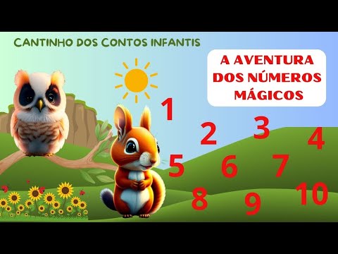 A AVENTURA DOS NÚMEROS MÁGICOS | História Infantil