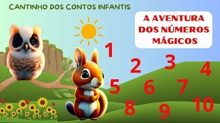A AVENTURA DOS NÚMEROS MÁGICOS | História Infantil