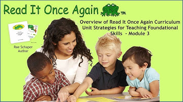 Read It Once Again - Curriculum Training Module 3