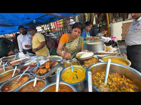 It's a Lunch In Salt Lake Kolkata , People Enjoying Rice Meal at Low Cost | Street Hotel