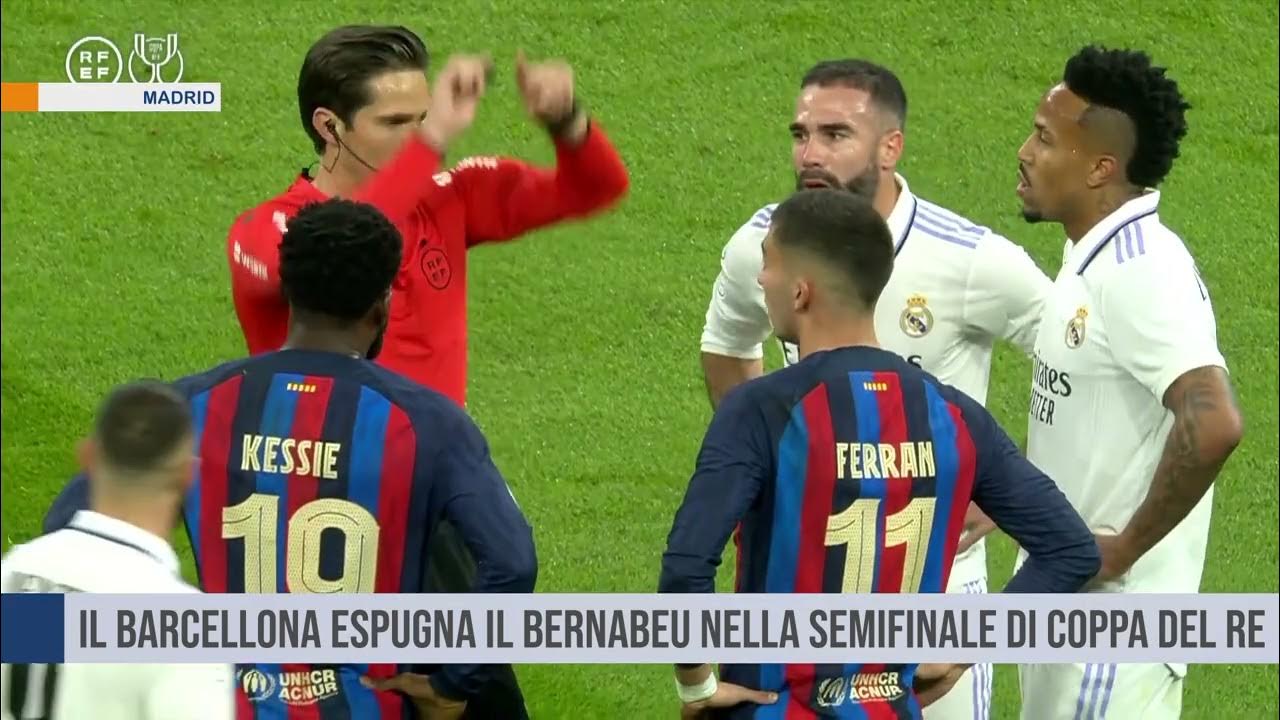 Semifinale andata Coppa del Re Real Madrid Barcellona Highlights