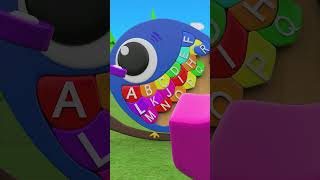 #Shorts Alphabets For Kids | Abc Songs For Children | Kids Educational Videos | Fish Puzzle Toy Set