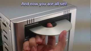 how to install a slot-load dvd-drive into pc with aft ex-dvd kit