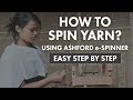 How to Spin Yarn | Using Ashford e-Spinner machine