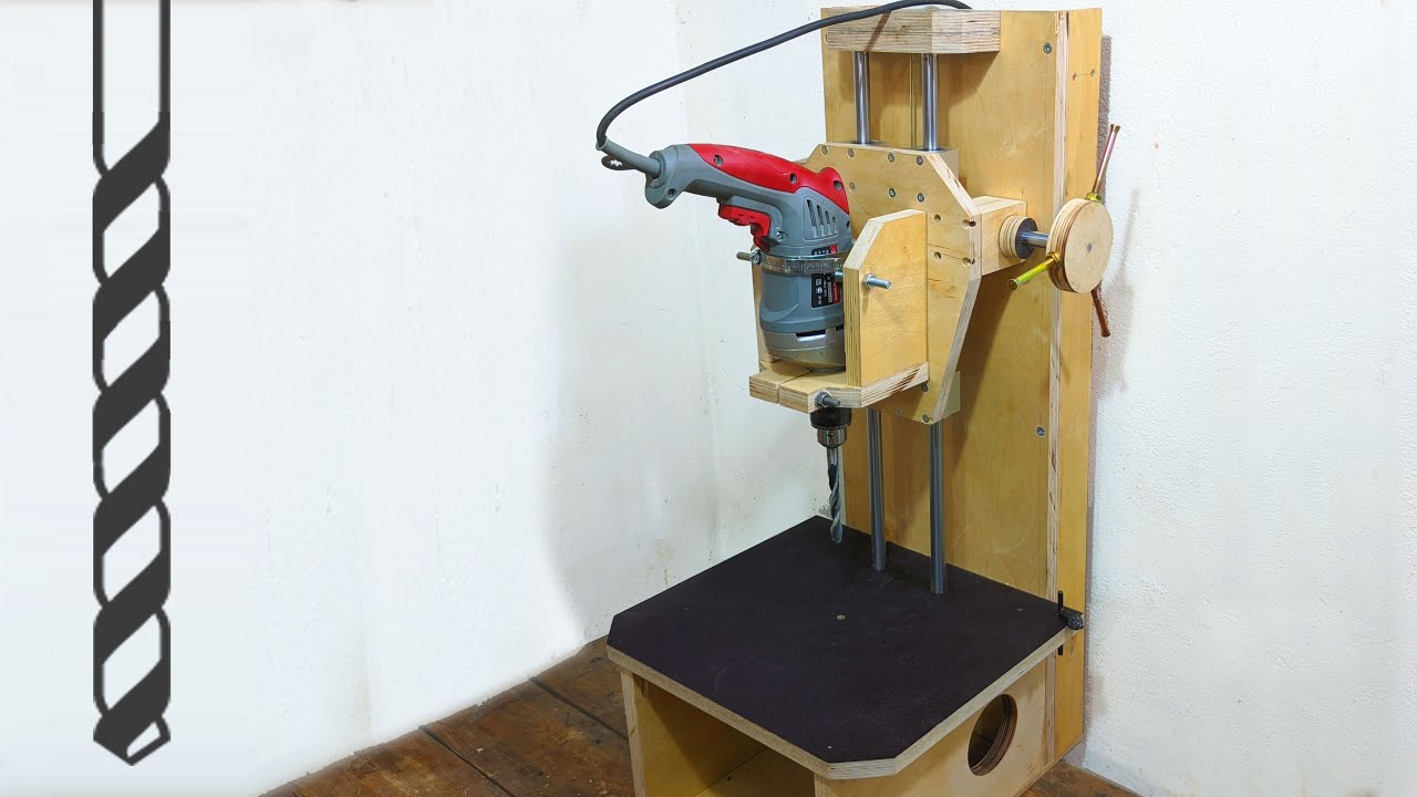 Diy Drill Press Stand For Hand Drill 13.