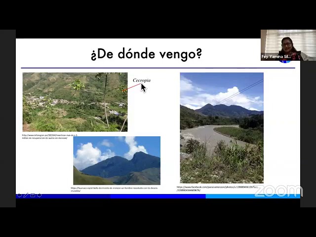 Comparte Ciencias.  PhD. Yamina Silva. "Ciencias Atmosféricas en los Andes Peruanos"