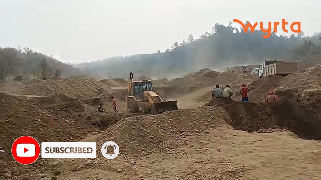 Da ki spah ngut kiwa na Assam deilang ka JCB ki Truck wan tih moo pyrchah aiñ na ka wah Malidor