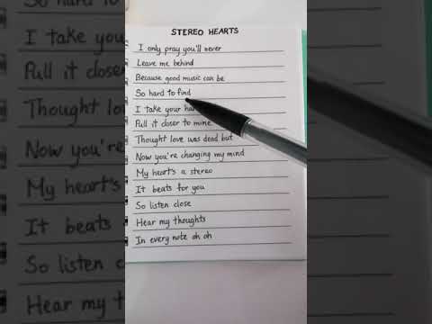 Gym Class Heroes - My heart stereo (Stereo Hearts) ft. Adam Levine | Lyrics Music 2021