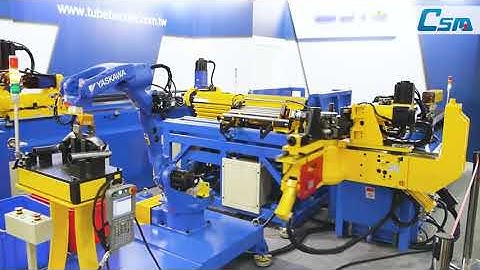 50MRE RBES steel pipe bending machine with robot automation