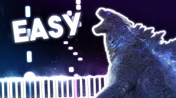 Godzilla 2 | King Of The Monsters | Main Title | EASY Piano Tutorial
