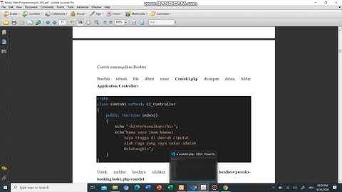 Tugas Pertemuan 1 Web programing II