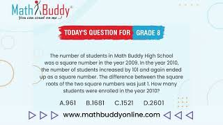 Math Practice Problem Grade 8 Question 289