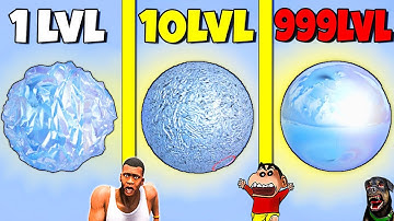 SHINCHAN NOOB vs PRO vs HACKER in foil turning 3d with FRANKLIN & CHOP | DREAM SQUAD