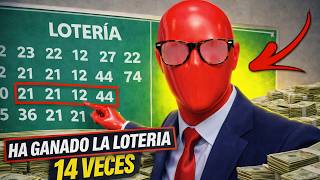 He won the lottery 14 times using a simple mathematical formula