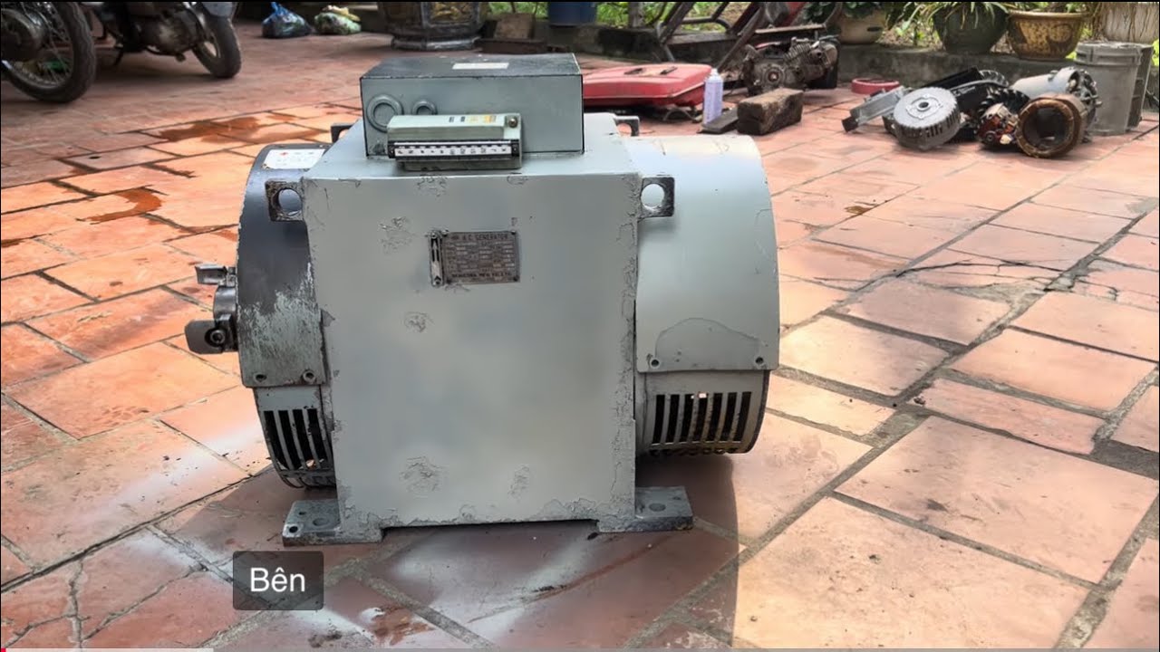 E lại có hàng nóng về cho các bác đây củ phát 20kva nhật kích phụ ko than hàng víp lh0358607854