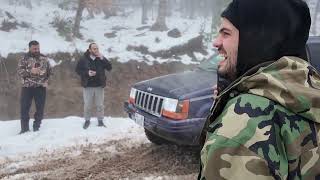 Grand Cherokee 5.2 Vs Pajero Karlı Tepe Tırmanışı Off Road